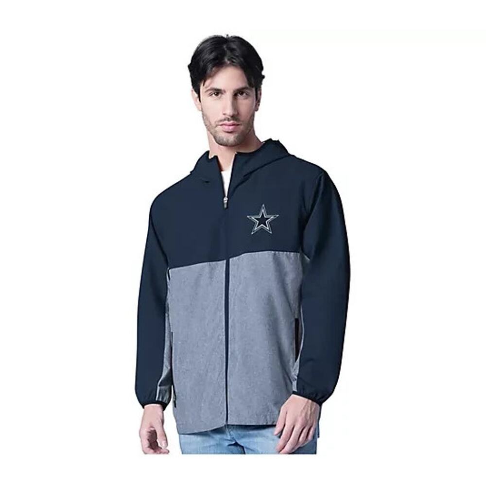NFL Officially Licensed Dallas Men's Full Zip Jacket Cowboys Medium A698512